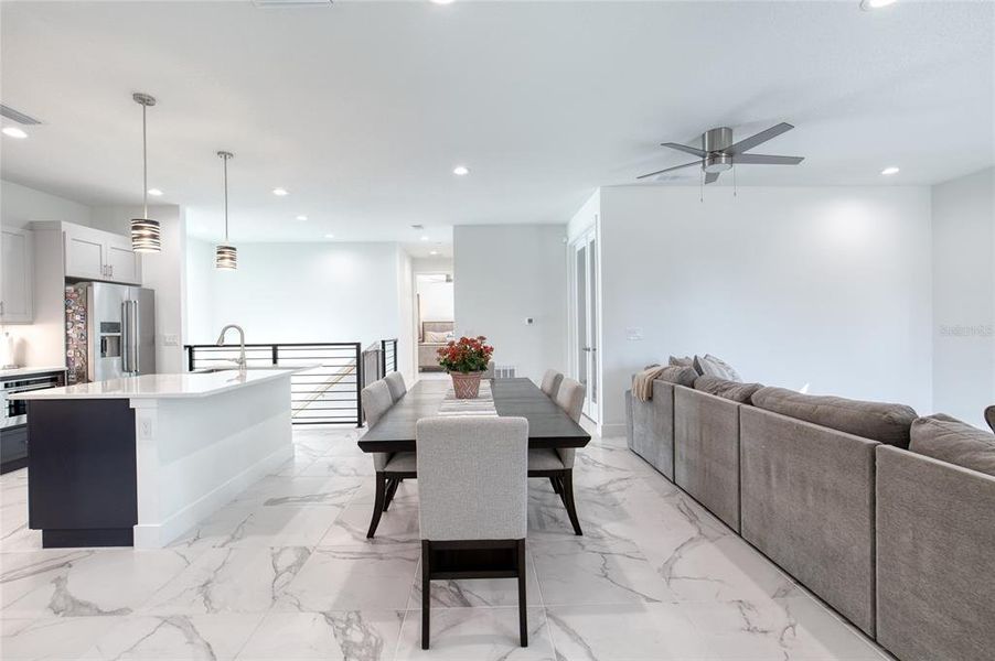 Furnished interior view inside a new home in , Daytona Beach (Image 61).