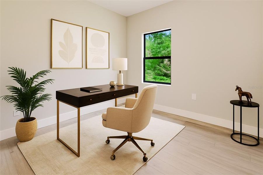 Furnished interior view inside a new home in , North Port (Image 10).