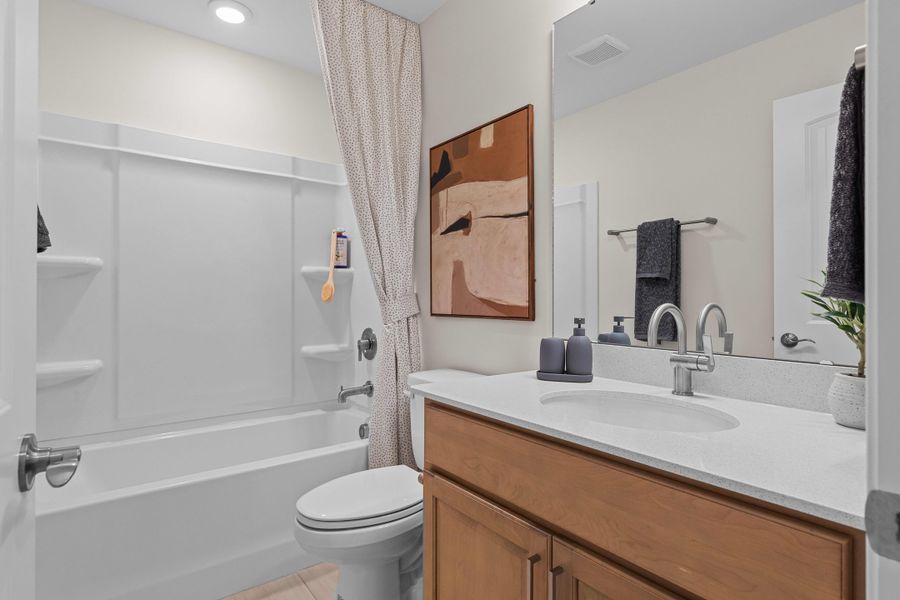 Furnished interior view inside a new home in Terrapin, Leland (Image 28).