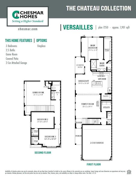 Versailles Floorplan