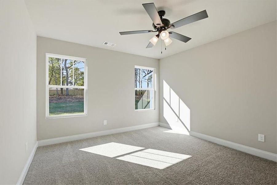 Spacious, unfurnished interior of a new home in , Hartwell (Image 40).