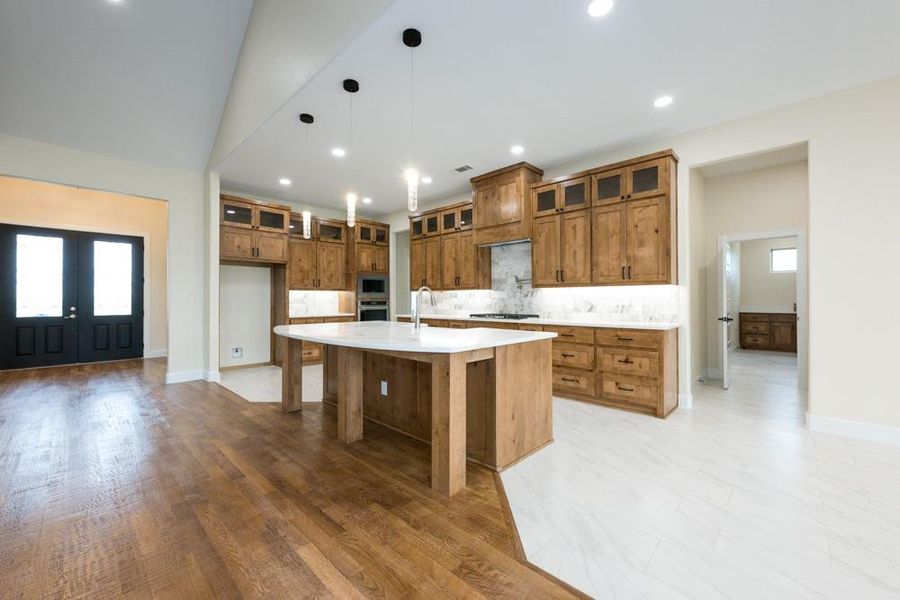 Furnished interior view inside a new home in , Blue Ridge (Image 9).