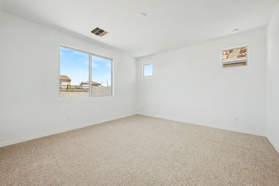 Spacious, unfurnished interior of a new home in Tyler Ranch, Buckeye (Image 11). Spacious, unfurnished interior of a new home in Tyler Ranch, Buckeye (Image 11).