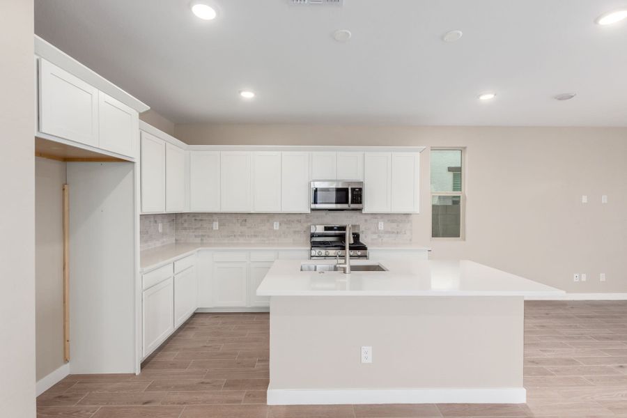 Furnished interior view inside a new home in Solvida at Estrella, Goodyear (Image 6).