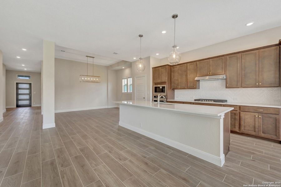Furnished interior view inside a new home in The Crossvine 55’, Schertz (Image 7).