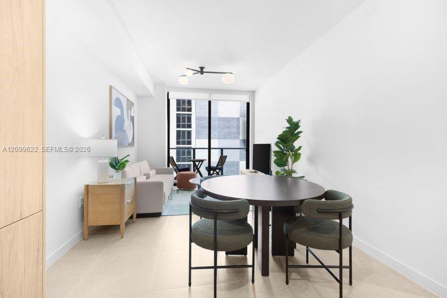 Furnished interior view inside a new home in , Miami (Image 28). Furnished interior view inside a new home in , Miami (Image 28).