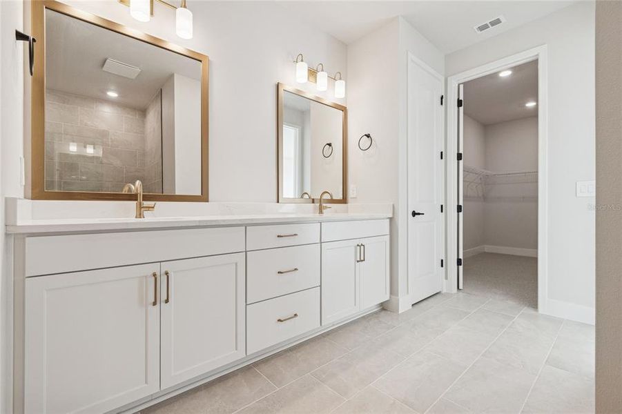 Furnished interior view inside a new home in Gracewater at Sarasota, Sarasota (Image 7).