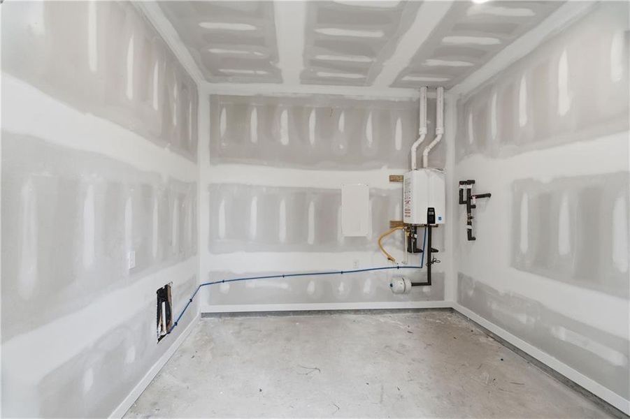 In-progress construction of a new home in , Buford, GA (Image 61).