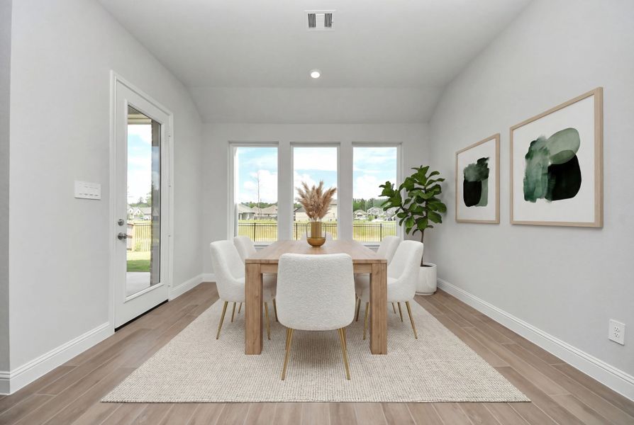 Representative furnished interior of a home built from the Bandera by Beazer Homes in Legacy, League City (Image 7). Representative furnished interior of a home built from the Bandera by Beazer Homes in Legacy, League City (Image 7).
