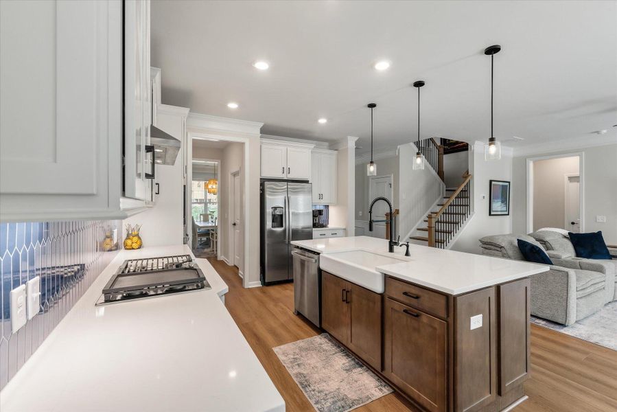 Furnished interior view inside a new home in Parker's Preserve, Ridgeville (Image 13).