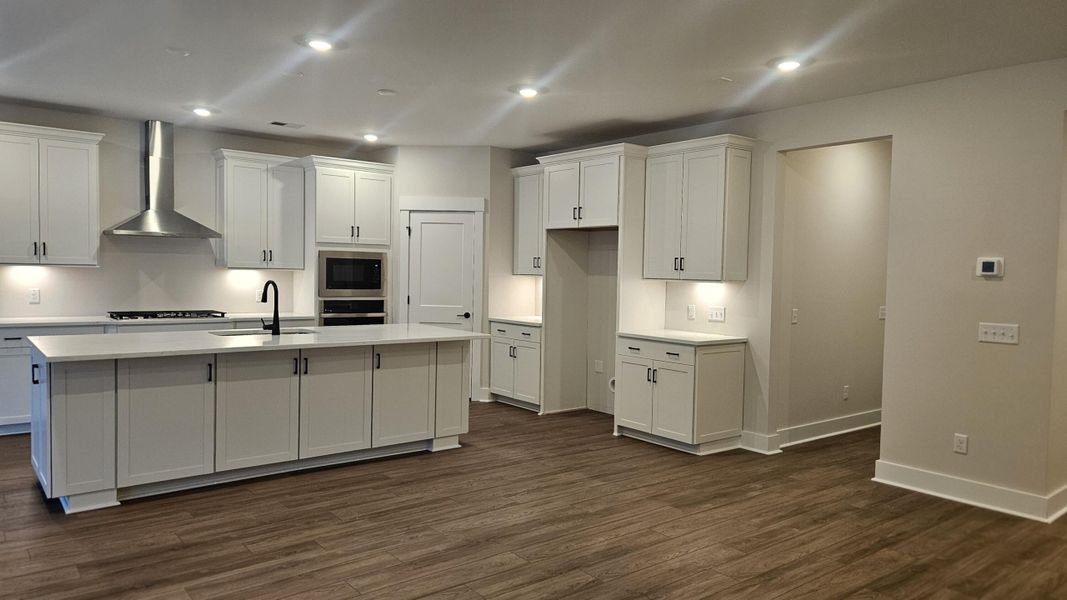 Furnished interior view inside a new home in The Enclave at French Quarter Creek, Huger (Image 3).