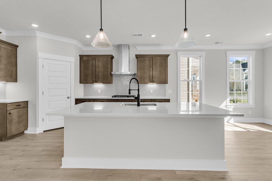 Furnished interior view inside a new home in Six Oaks, Summerville (Image 12).