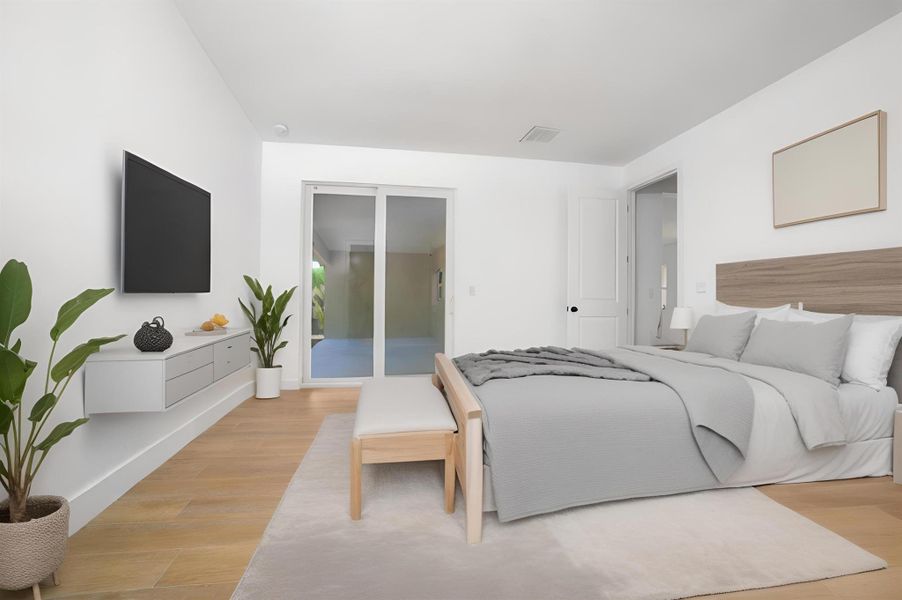 Furnished interior view inside a new home in , Port Charlotte (Image 9).