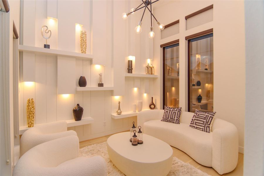 Furnished interior view inside a new home in , Cypress (Image 5). Furnished interior view inside a new home in , Cypress (Image 5).