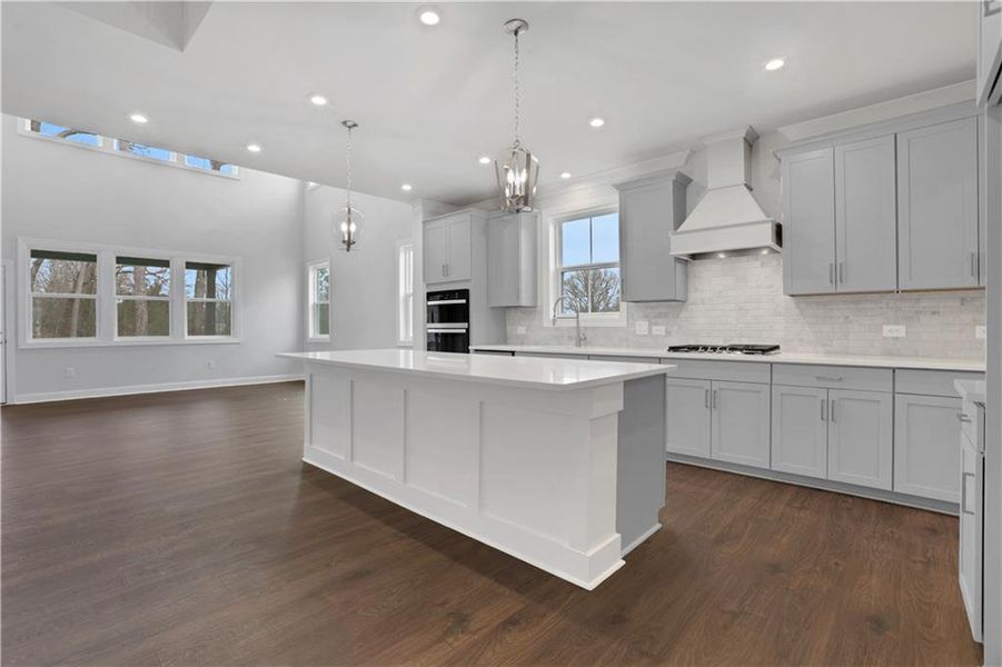 Furnished interior view inside a new home in Acacia, Cumming (Image 11).