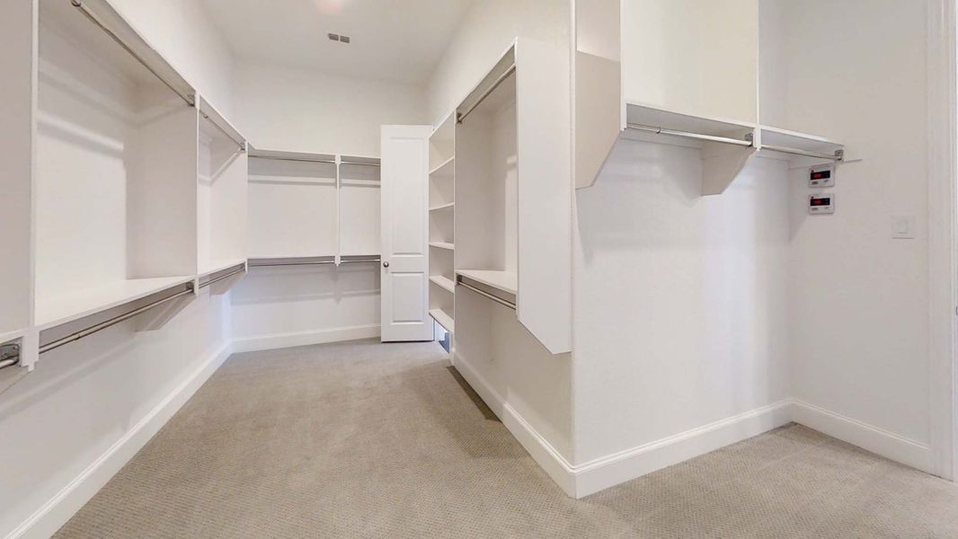 Representative Primary Closet - some options shown