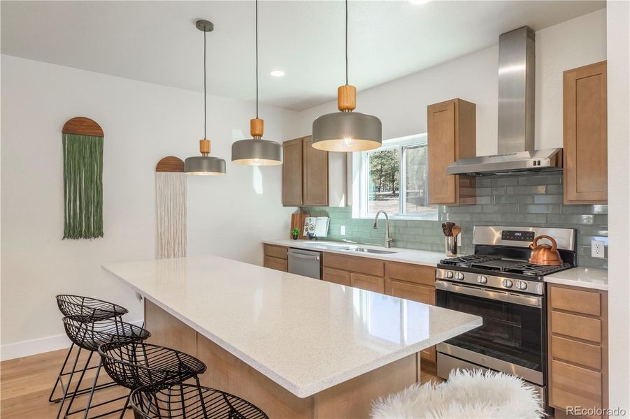 Furnished interior view inside a new home in , Florissant (Image 7).