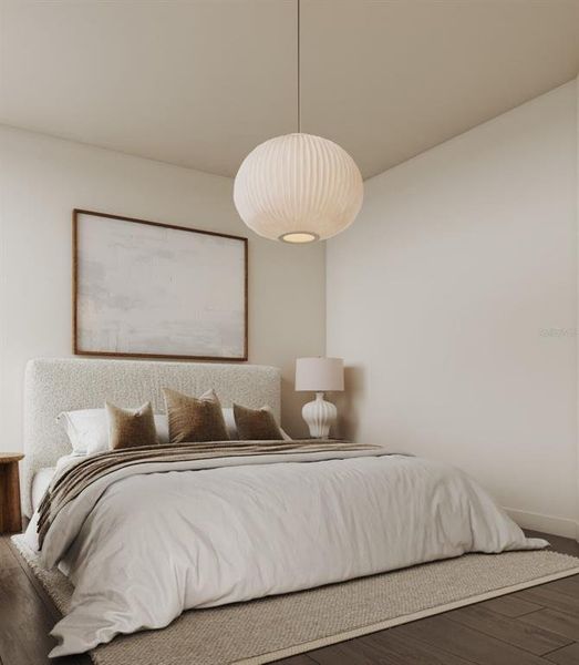 Furnished interior view inside a new home in , St. Petersburg (Image 3).