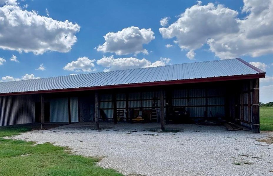 Front exterior of a new home in , Megargel, TX, highlighting curb appeal (Image 1). Front exterior of a new home in , Megargel, TX, highlighting curb appeal (Image 1).