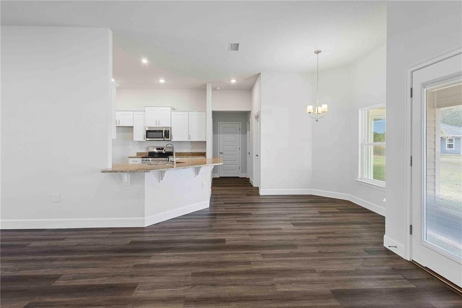 Spacious, unfurnished interior of a new home in The Preserve at Laurel Lake, Lake City (Image 32).