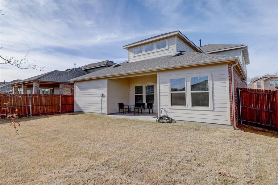Exterior details and patio area of a home in , McKinney (Image 22). Exterior details and patio area of a home in , McKinney (Image 22).
