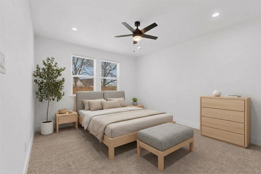 Furnished interior view inside a new home in , Terrell (Image 9). Furnished interior view inside a new home in , Terrell (Image 9).