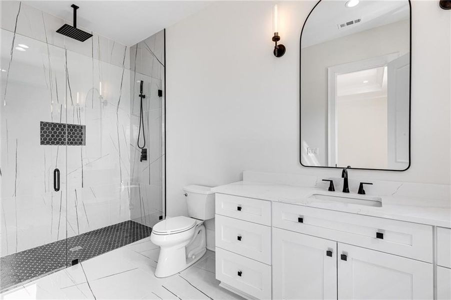 Furnished interior view inside a new home in , Dacula (Image 45).