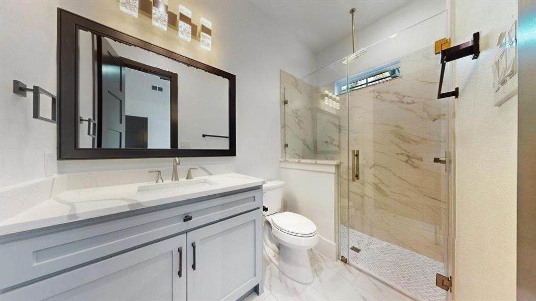 Furnished interior view inside a new home in , Ennis (Image 11).