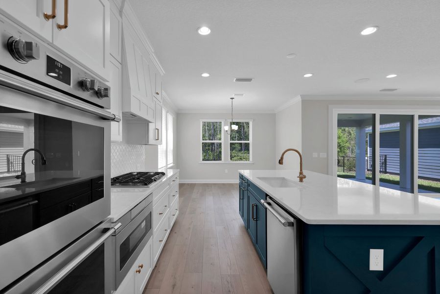 Representative furnished interior of a home built from the Miramar by Riverside Homes in Mariposa at EverRange, Jacksonville (Image 53).