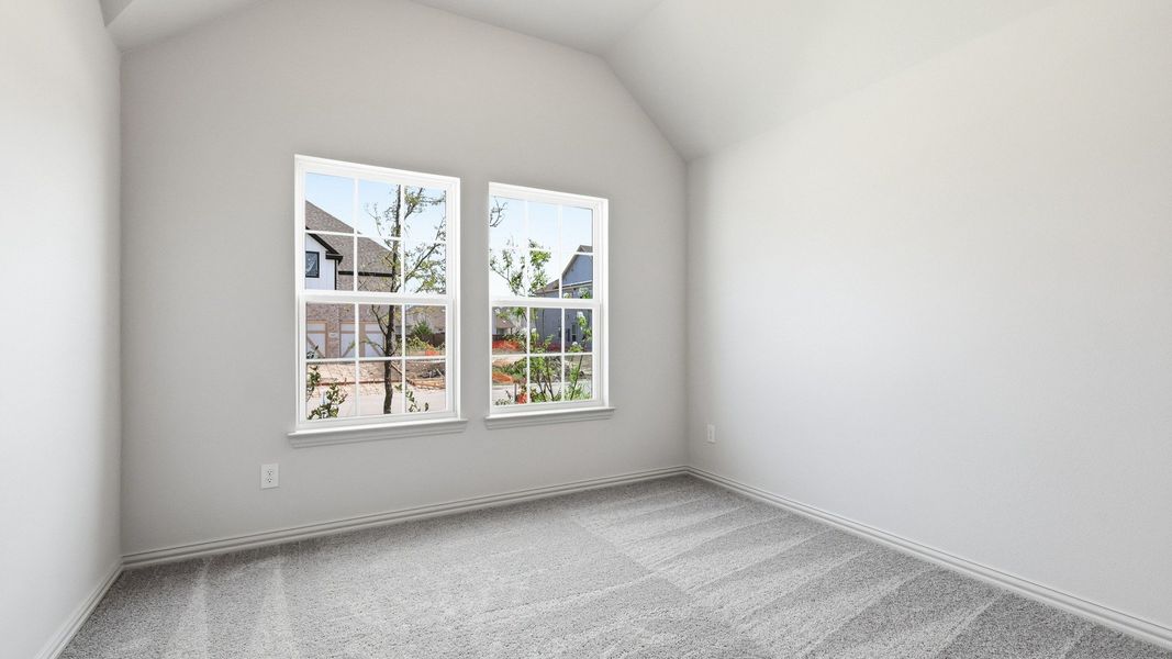 Furnished interior view inside a new home in Green Meadows Premier, Celina (Image 6).