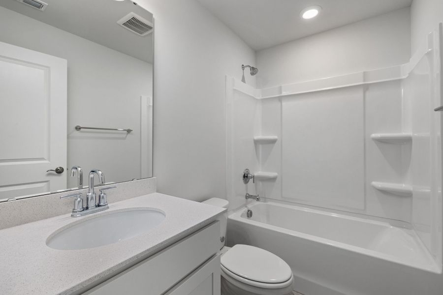 Furnished interior view inside a new home in McConnell Ridge, McLeansville (Image 8). Furnished interior view inside a new home in McConnell Ridge, McLeansville (Image 8).