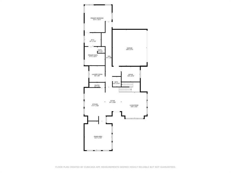 2D floor plan layout of this home in , Roanoke, TX (Image 3).