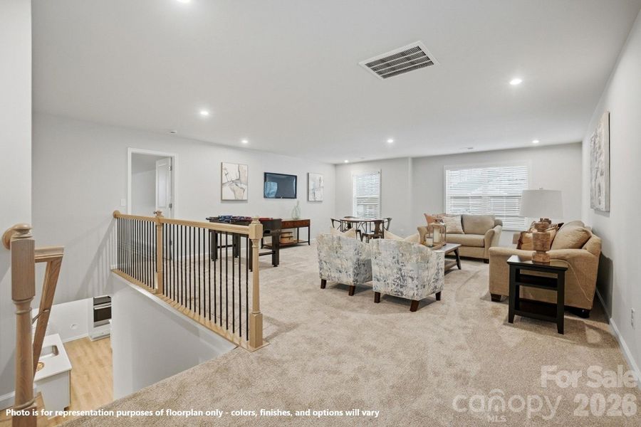 Photo is for representation purposes of floorplan only - colors, finishes, and options will vary