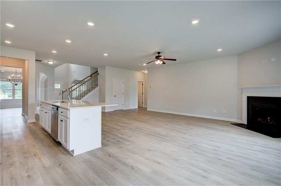Spacious, unfurnished interior of a new home in Traditions at Crystal Lake, Hampton (Image 13). Spacious, unfurnished interior of a new home in Traditions at Crystal Lake, Hampton (Image 13).