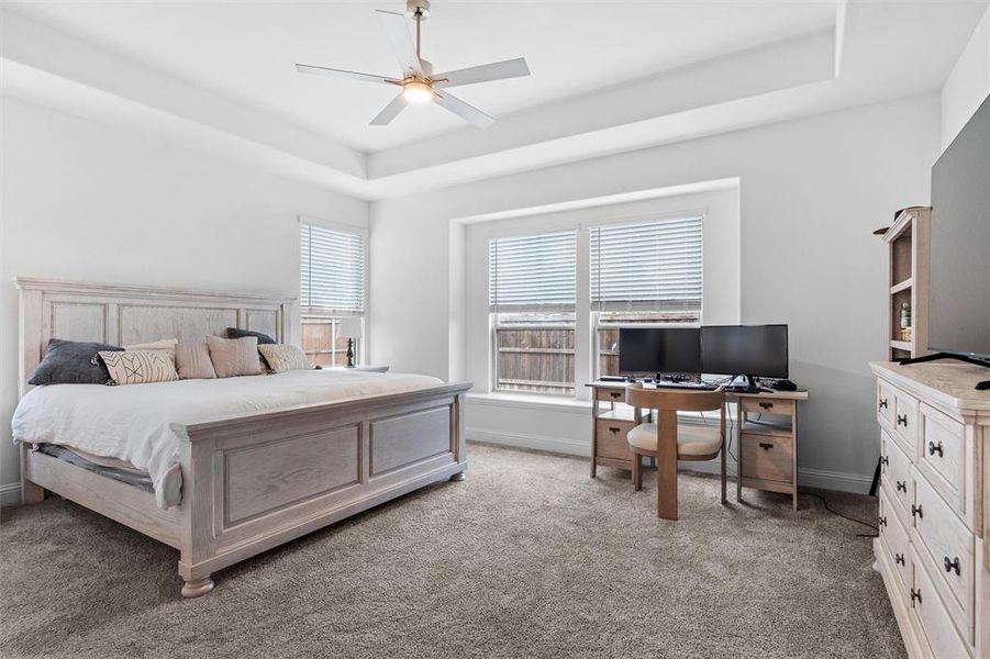Furnished interior view inside a new home in Fox Hollow, Forney (Image 25).
