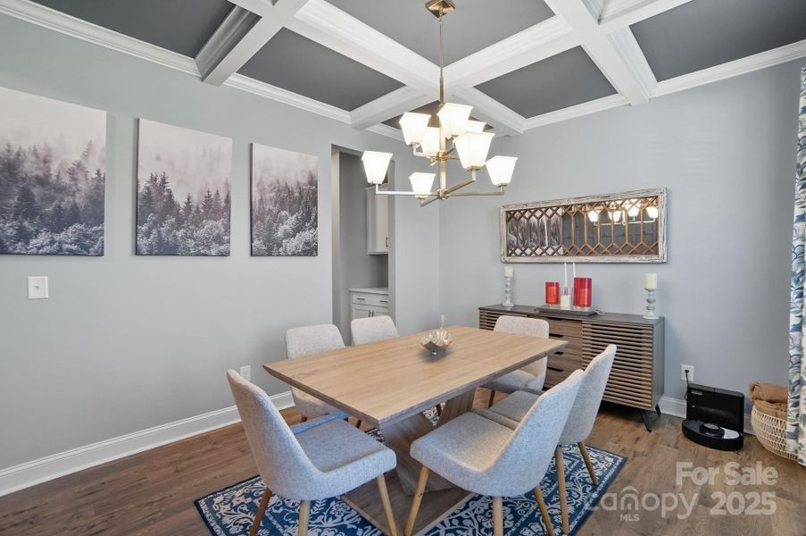 Furnished interior view inside a new home in , Monroe (Image 28).