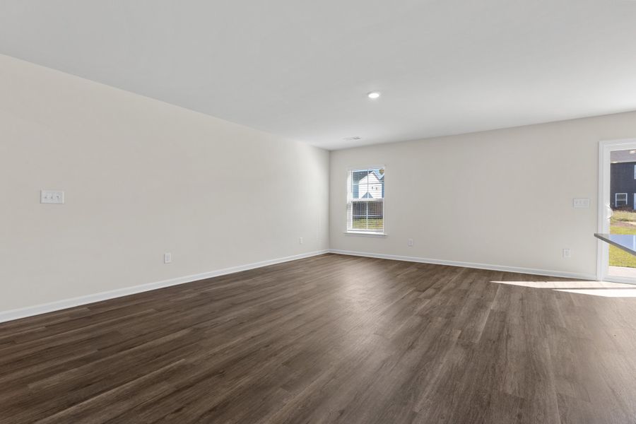 Representative unfurnished interior of a home built from the Birch A by McGuinn Homes in Reserves at Mill Creek, Columbia (Image 45).