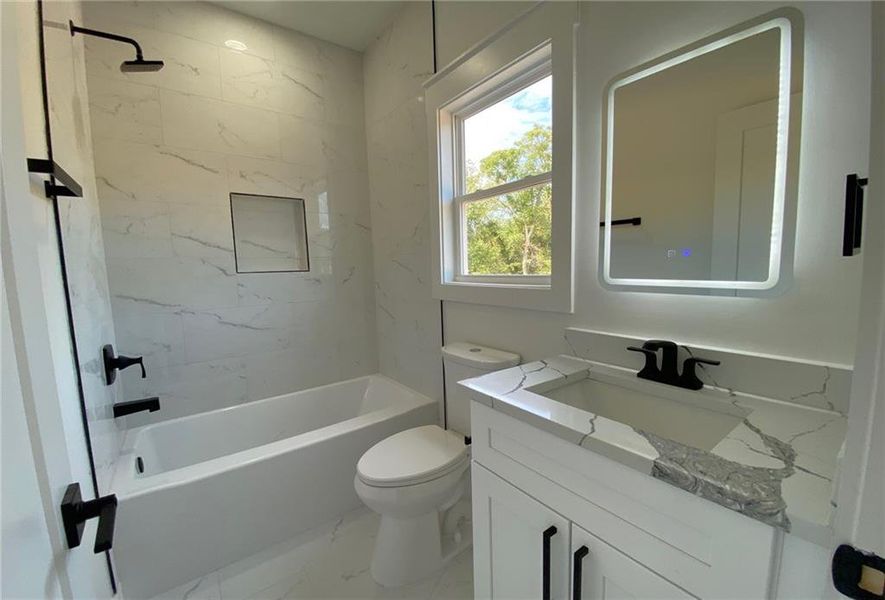 Furnished interior view inside a new home in , Snellville (Image 5).