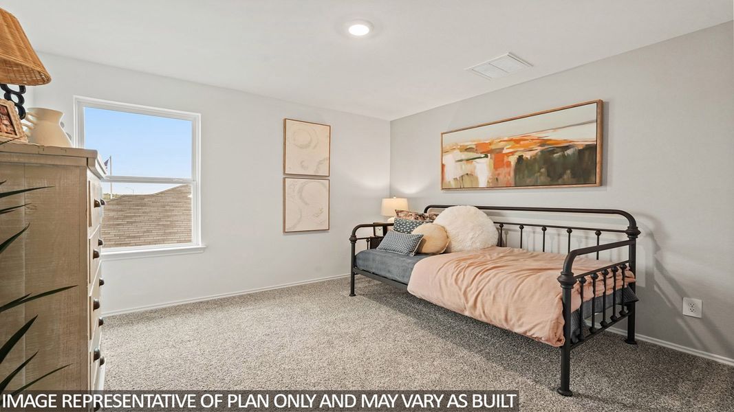 Furnished interior view inside a new home in Porters Mill, New Caney (Image 17).
