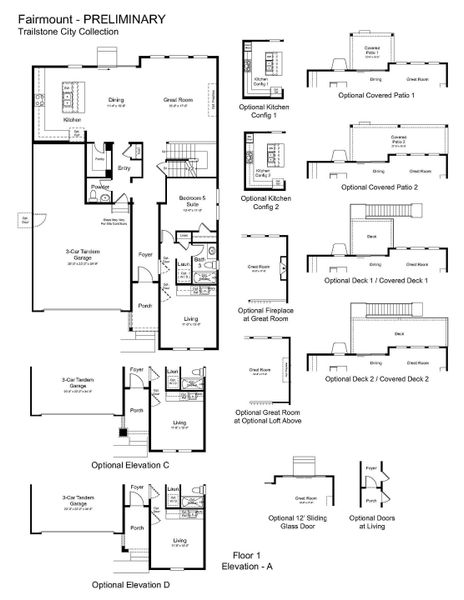 2D floor plan layout of this home in Trailstone, Arvada, CO (Image 4).