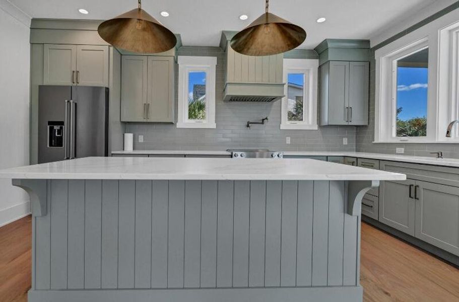 Furnished interior view inside a new home in , Edisto Beach (Image 12).