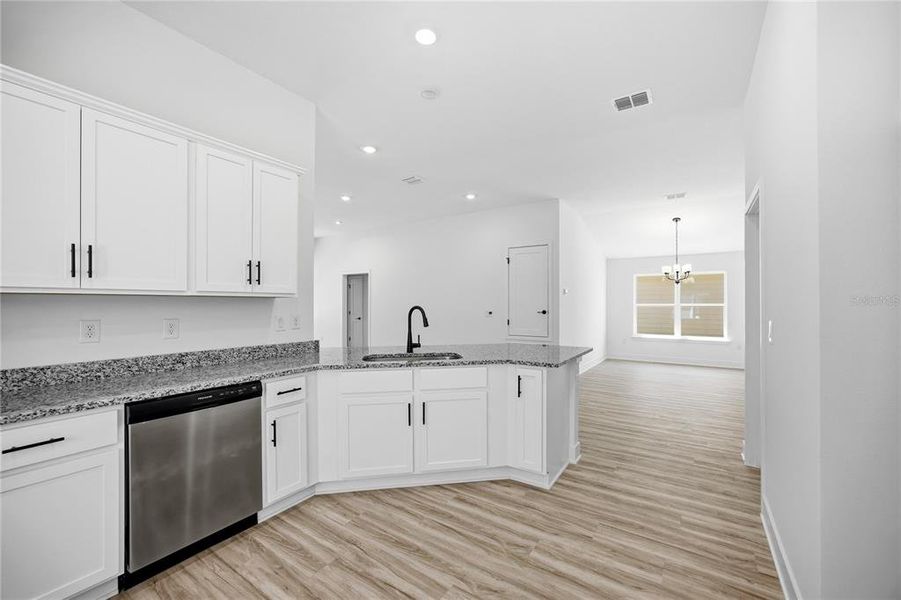 Furnished interior view inside a new home in Briarwood, Alachua (Image 7).