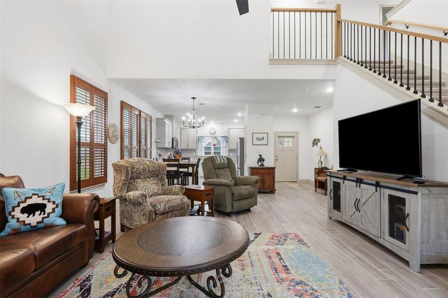 Furnished interior view inside a new home in , Tolar (Image 20).