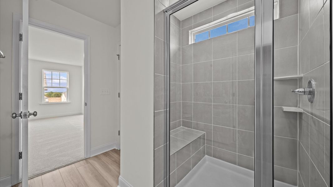 Furnished interior view inside a new home in Provisions at Courtland, Sanford (Image 26).