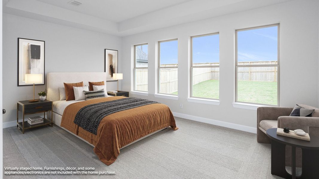 Furnished interior view inside a new home in Audubon, Magnolia (Image 5).
