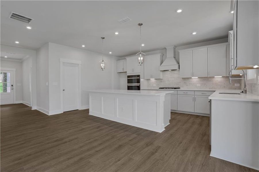 Furnished interior view inside a new home in The Paddocks at Doc Hughes, Buford (Image 11).
