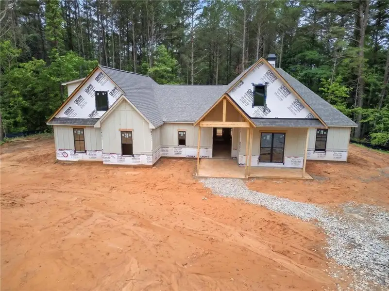 In-progress construction of a new home in , Dallas, GA (Image 8).