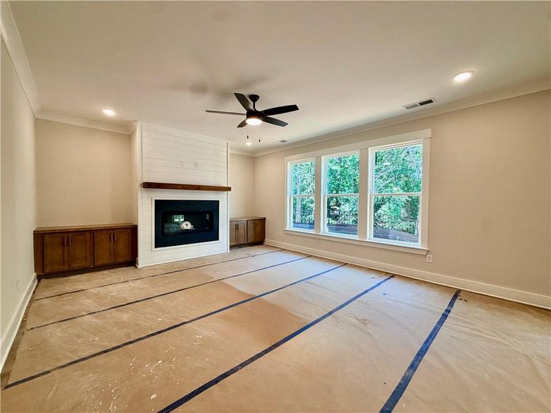 In-progress construction of a new home in Arbor West, Dawsonville, GA (Image 19).