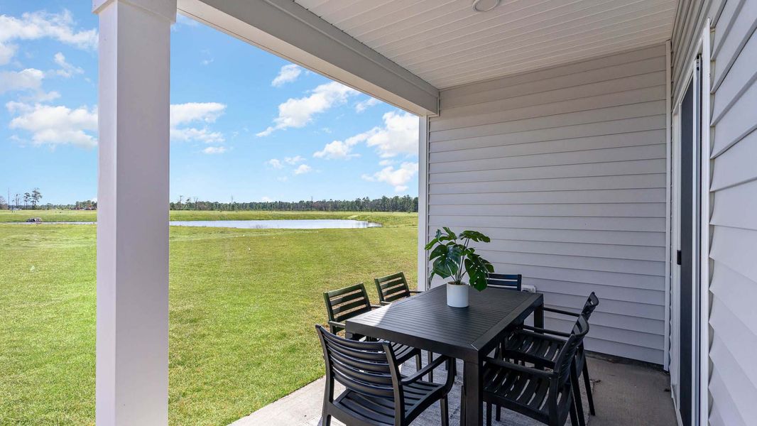 Furnished interior view inside a new home in Harper Meadows, Loris (Image 19).