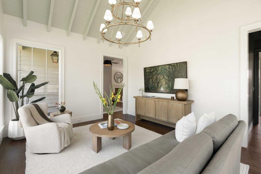 Furnished interior view inside a new home in , Mount Pleasant (Image 6).